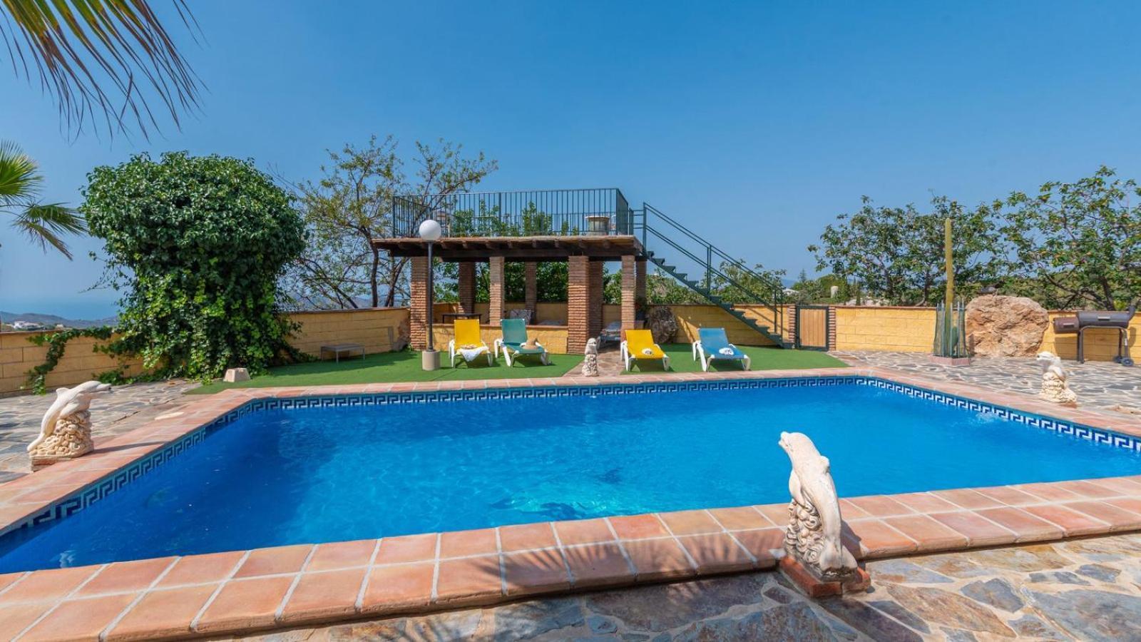 Villa Paraiso Andaluz Sedella By Ruralidays Eksteriør bilde