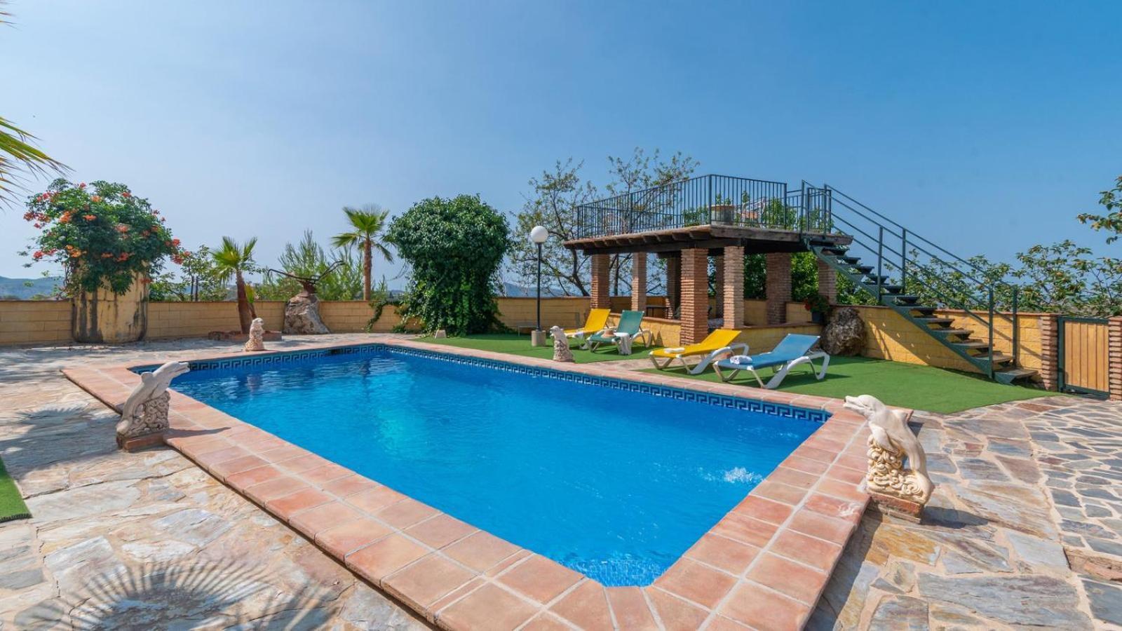 Villa Paraiso Andaluz Sedella By Ruralidays Eksteriør bilde
