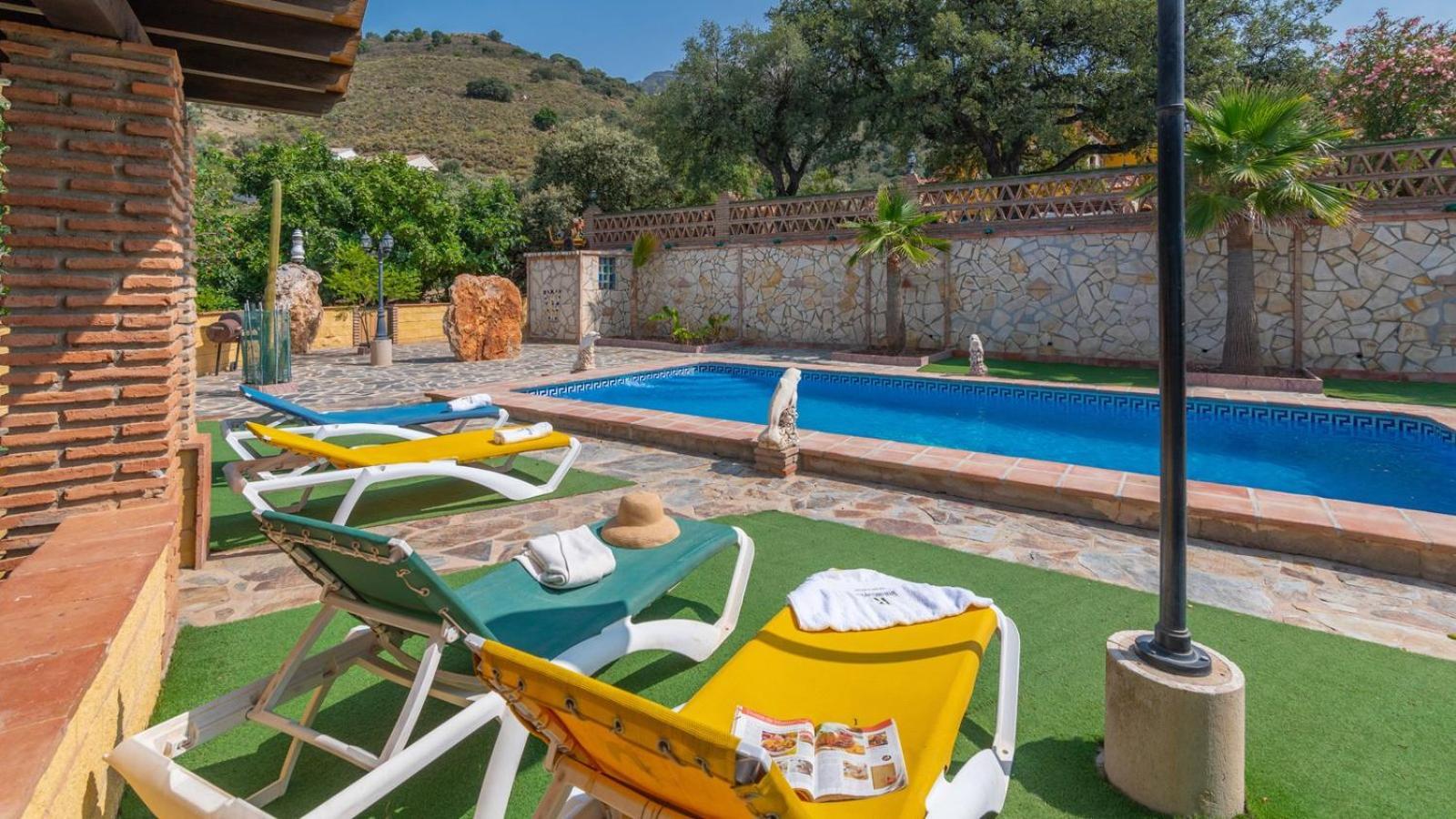 Villa Paraiso Andaluz Sedella By Ruralidays Eksteriør bilde