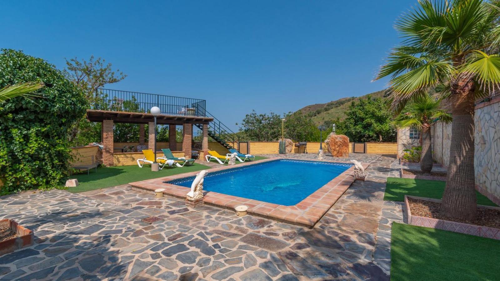 Villa Paraiso Andaluz Sedella By Ruralidays Eksteriør bilde